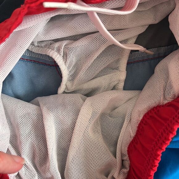 THE CHILDREN’S PLACE Boy’s Drawstring Patriotic Swim Trunks / Size: Small 5/6 - Picture 6 of 7